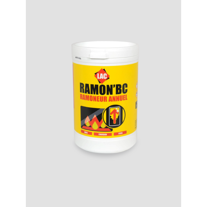 Poudre de ramonage annuel pour chauffage bois, charbon, fioul 1kg