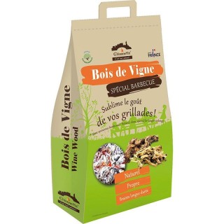 Allume feu bois de vigne BBQ 4kg - Braises longue durée - Produit 100% français