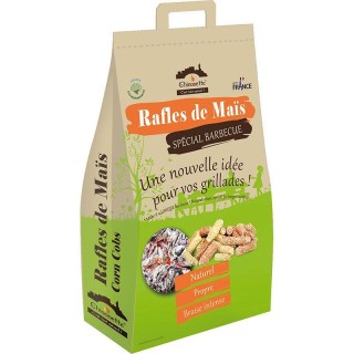 Allume feu rafle de maïs BBQ 4kg - Combustible écologique pour barbecue