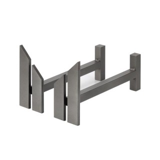 P. Chenets Senso Acier Verni