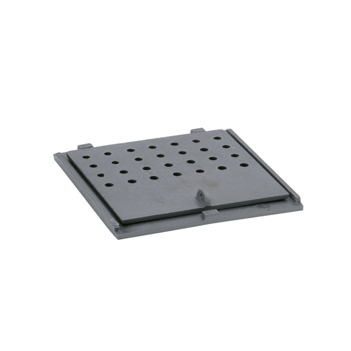 Grille Decendrage Fonte Docker L. 24 Cm-P. 24 Cm