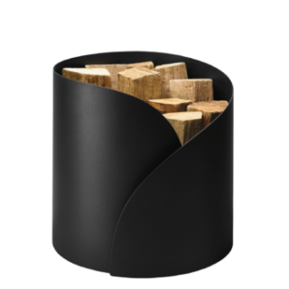 Rangement Bois Petale Gris Sable G7