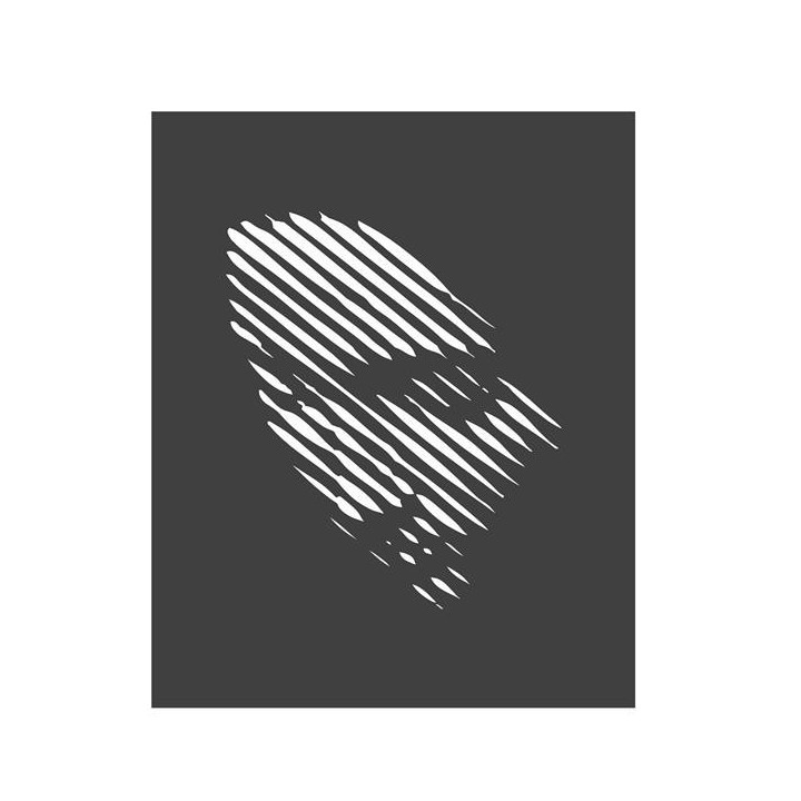 Dekorativer Wandschutz Michelangelo für Holz-, Pellet- und Granulatöfen - Capska