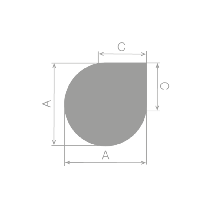 Capska Stahl-Wassertropfen-Bodenplatte für Kamine und Holzöfen