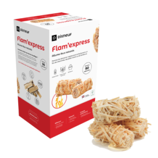 Firelighter for fireplace or wood stove - Capska