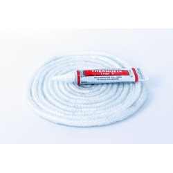 Geflochtene Dichtschnur ø 7,5 mm + Kleber (Meterware)