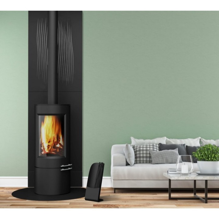 écran thermique ascensio protection murale pour poêles à bois et pellets - Capska