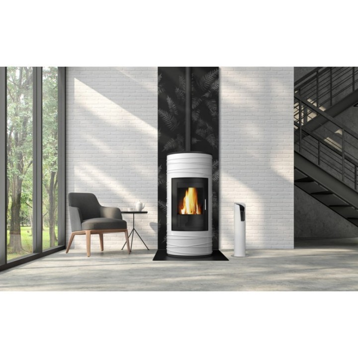wall fire protection for wood, pellet, and granule stoves - Capska