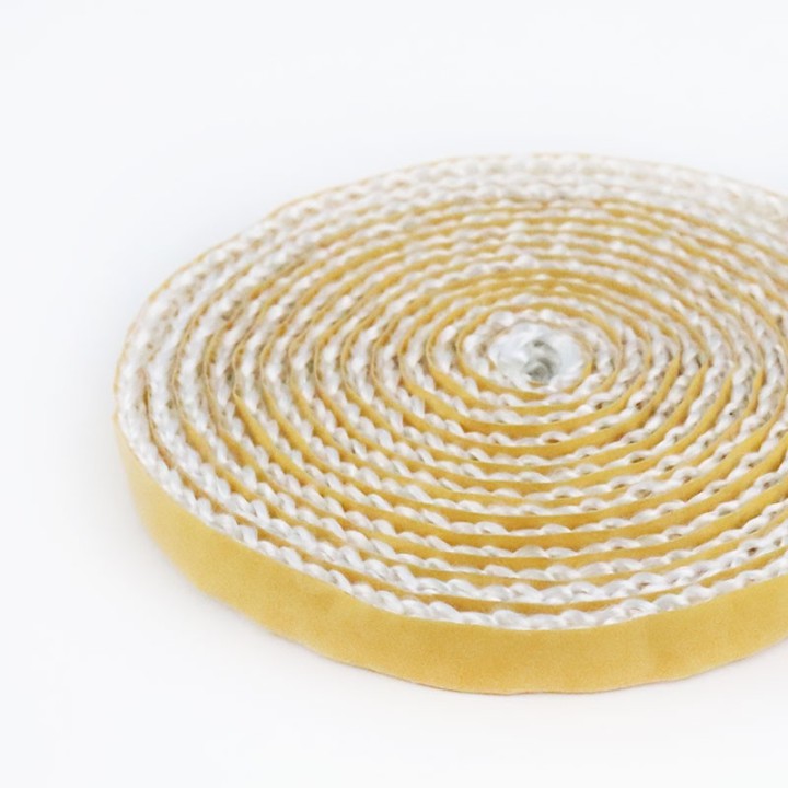 Selbstklebende Flachdichtung (weiß) 10 x 2 mm - 2,50 m - Capska