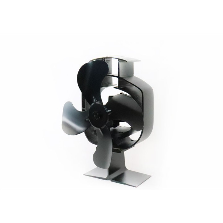 Ventilateur de cheminée pour poele à bois sans électricité - Capska