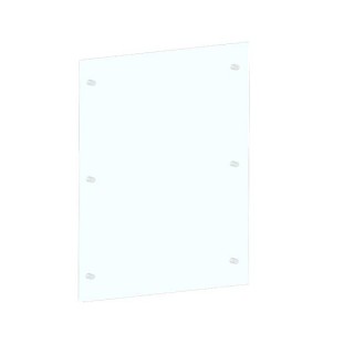 Lot De 2 Protections Murales Verre 800X1200  Protection murale - Capska