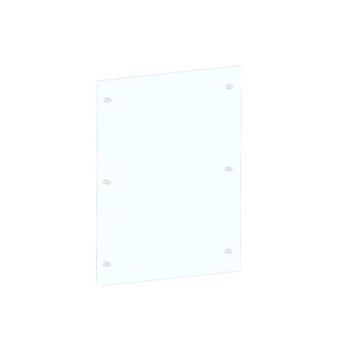 Juego de 2 protectores de pared de vidrio 800X1200 Protección de pared - Capska