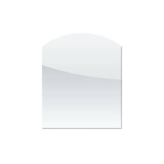 Rounded Floor Plate 100X120 Cm Glass Floor Plate - Capska