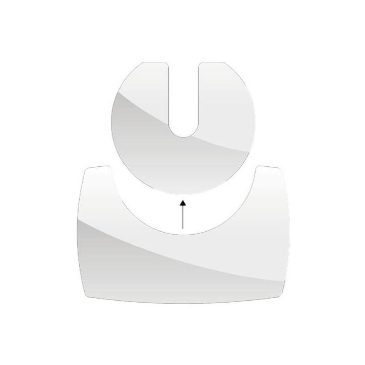 Plaque De Sol Duo 58X53 Cm  85X55 Cm Verre Plaque de sol - Capska