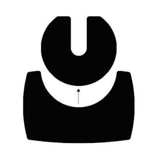 Duo Bodenplatte 58X53 Cm 85X55 Cm Bodenplatte - Capska