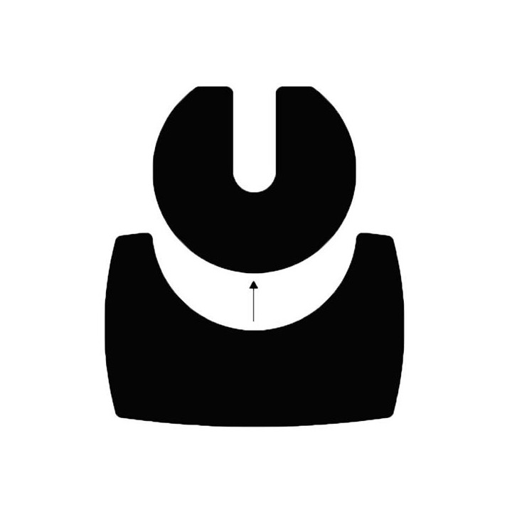 Duo Bodenplatte 58X53 Cm 85X55 Cm Bodenplatte - Capska