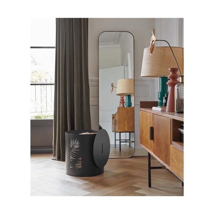 Reserve A Granules Flores Aufbewahrung aus schwarzem Holz - Capska