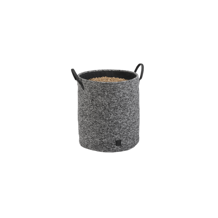 Cubeta de pellets de fusta de tela Milano - Capska