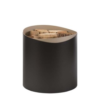 Portalegna Sahara Steel: eleganza e praticità per la tua legna da ardere - Capska