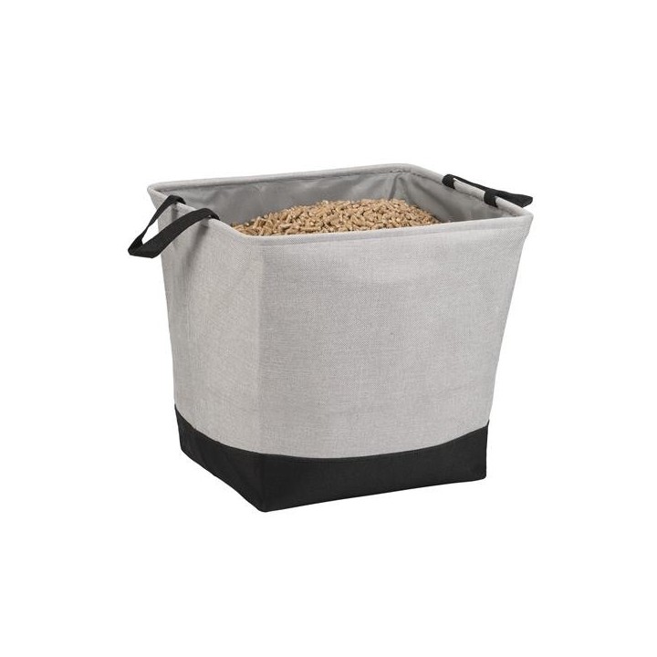 Sack Belagio Polyester Grau Dixneuf - Kaminzubehör