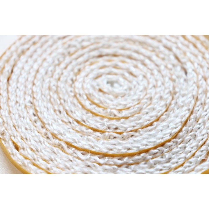 Joint plat autocollant (blanc) 7 x 3 mm - 2,50 m - Capska