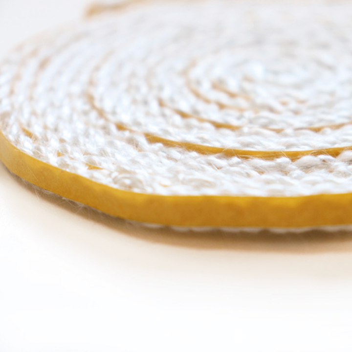 Junta plana autoadhesiva (blanc) 7 x 3 mm - 2,50 m - Capska