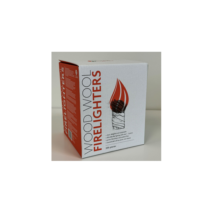 100% natural wood wool firelighters - FOREST LIGHTER - Capska