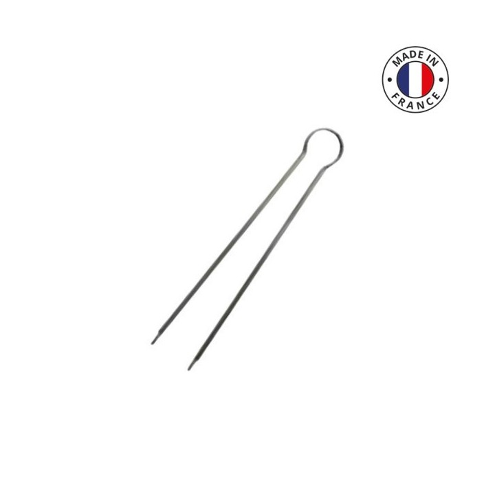 Pinça de troncs de 70 cm gris per servir i cendrer - Capska