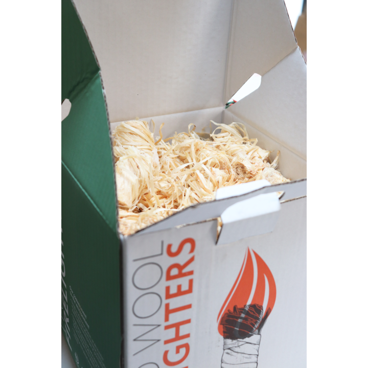 Allumes feu en laine de bois 100% naturel - FOREST LIGHTER - Capska