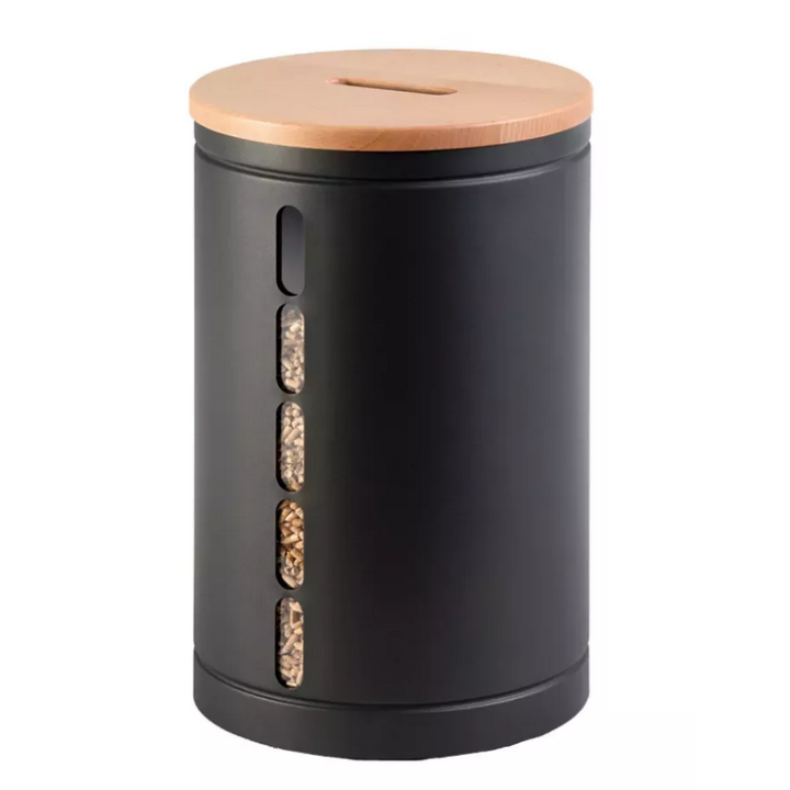 Almacenamiento de pellets Octaris para chimeneas y estufas de leña - Capska