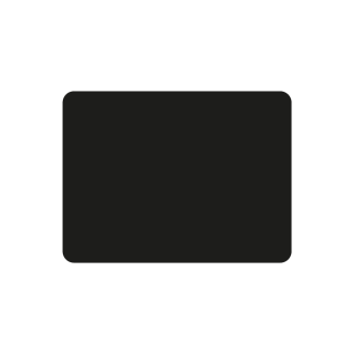 Rectangle floor plate 80 x 60 cm in black steel for wood and pellet stoves - Capska