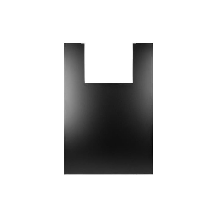 Frosted Black Thermal Facing for Metal Niches - L.500 mm - Dix Neuf