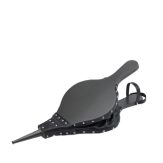 Soufflet Color- Uni Noir Cuir Noir