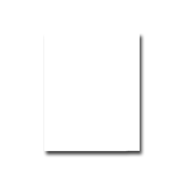 Plaque de protection unie verticale Couleur Blanc - Hauteur - 120cm pour poele - Capska