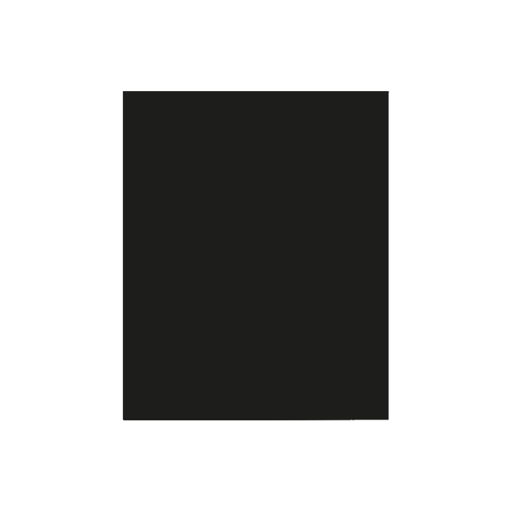 Einfache vertikale Schutzplatte in Schwarz - Höhe 100 cm für Herd - Capska