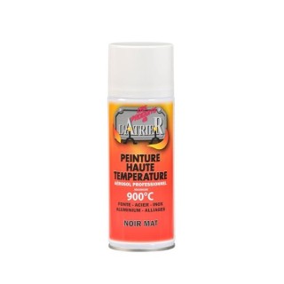 Bomboletta di Vernice Spray Nero Opaco 400ml Dixneuf - Rinnovo Stufe e Caminetti