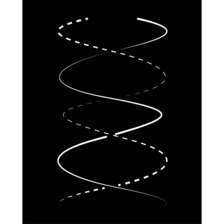 Protezione Murale Dixneuf LOOM 81x100 cm Nero Ghiacciato N3