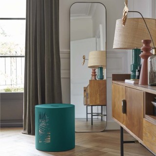 Riserva di pellet Flores Verde Dixneuf Ø37.5 cm - RAL6004 (V9)