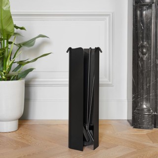 Servitore da camino Dixneuf Edge - 3 accessori nero opaco