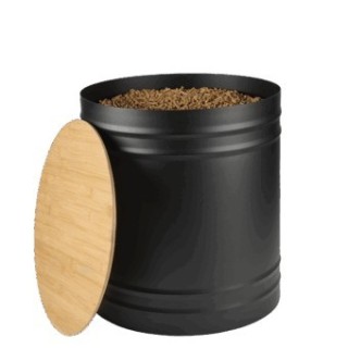 Riserva a Pellet Georgia Nero Smerigliato Dixneuf - N3