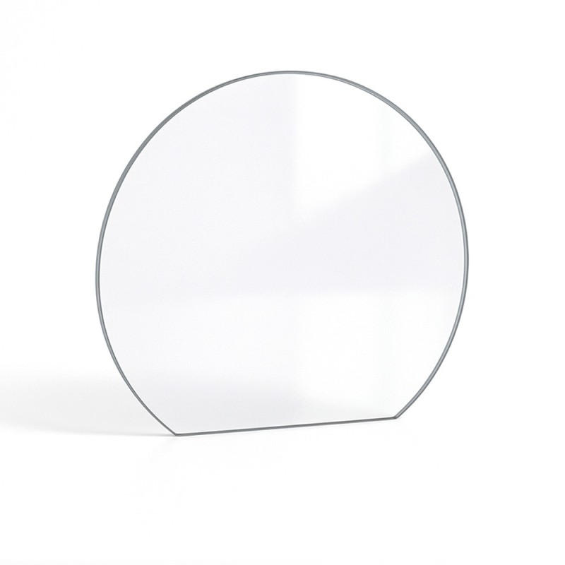 Maßgeschneiderte runde Glasscheibe für Kamin - Capska