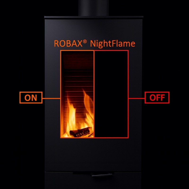 Vitre plate ROBAX NightFlame®