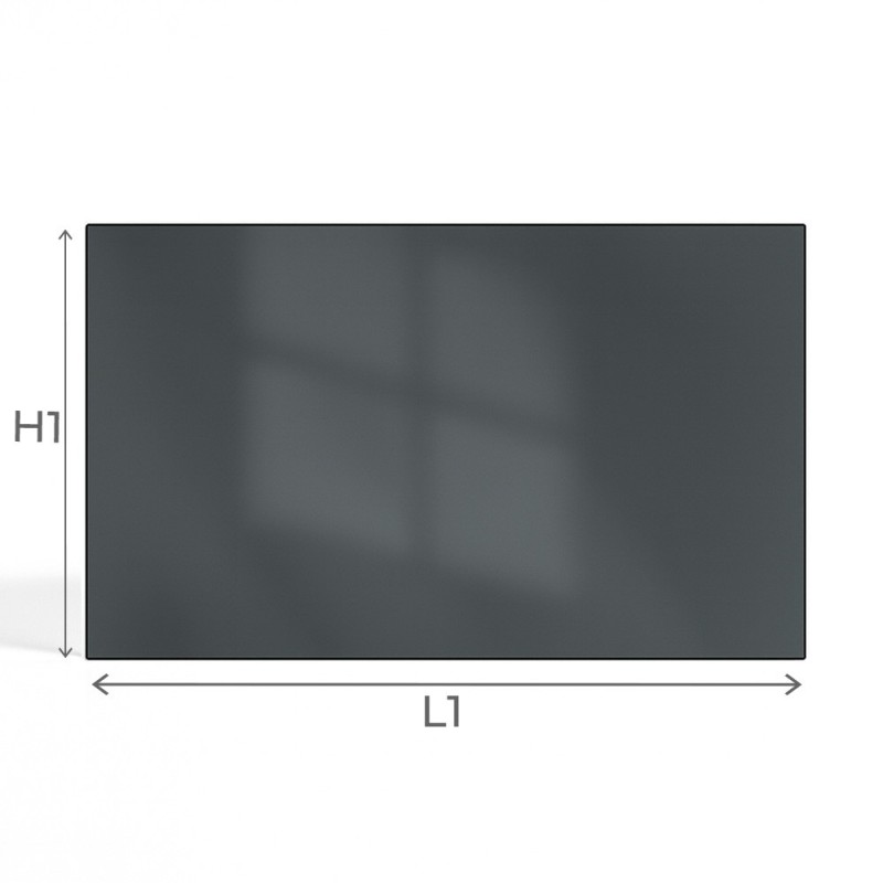 Vetri piatti rettangolari per inserti, stufe a legna e camini - Capska