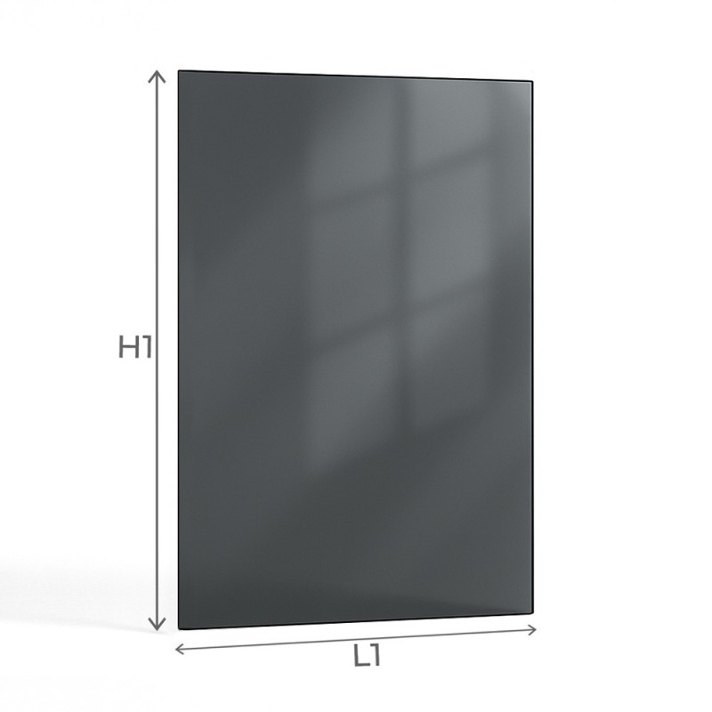 Rectangular Glass Replacement for Wood Stove - Capska