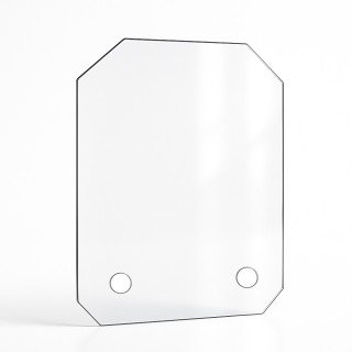 Rectangle Glass with 4 Cut Corners - Capska