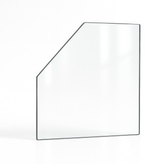 Cristall Invicta CHTI POELE - Vidre 1 angle tallat per estufa de llenya