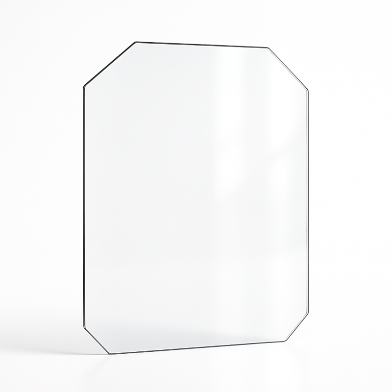 Jotul C31/32/33 Glass - 4 cut corners glass panel for fireplace insert