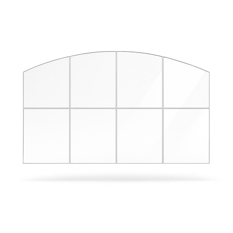 Deville CHARLEVILLE Self-Cleaning Glass - 8 Panels Pack