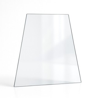 Invicta ARATOS Glass - Isoceles Trapezoid Panel for Wood Burning Stove